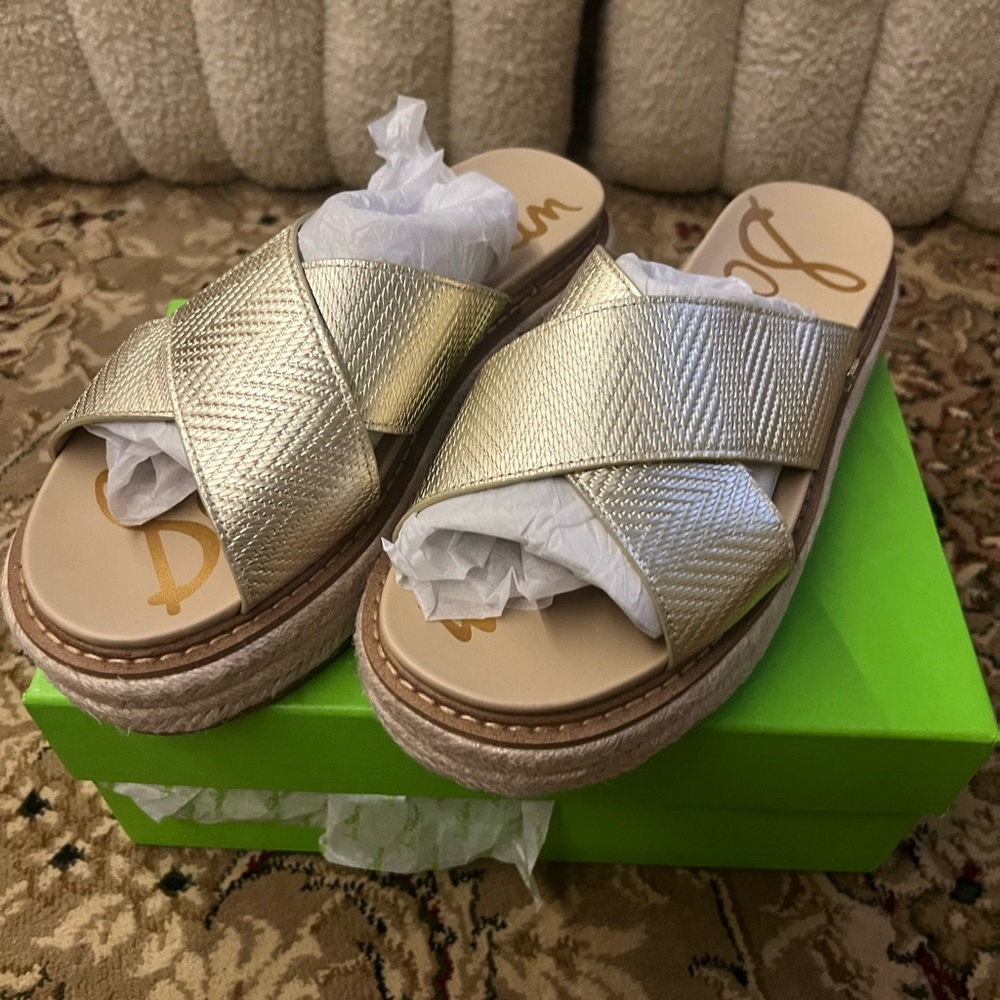 Sam Edelman platform sandal women’s 8